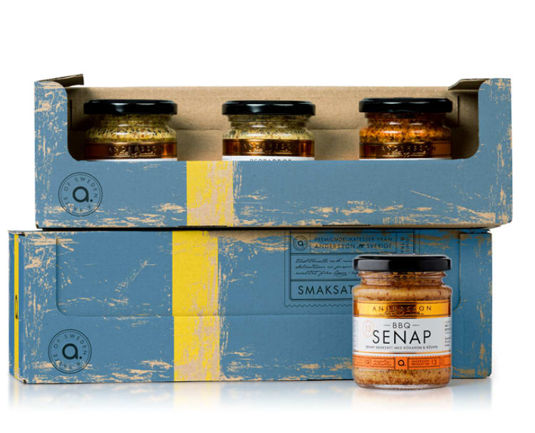 "Taste of Sweden" Senap i tre olika smaker