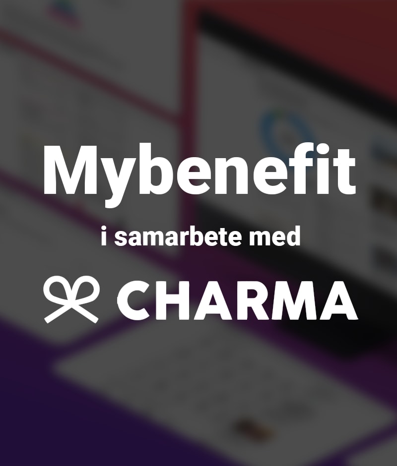 Charmas gåvokort för Mybenefit-kunder