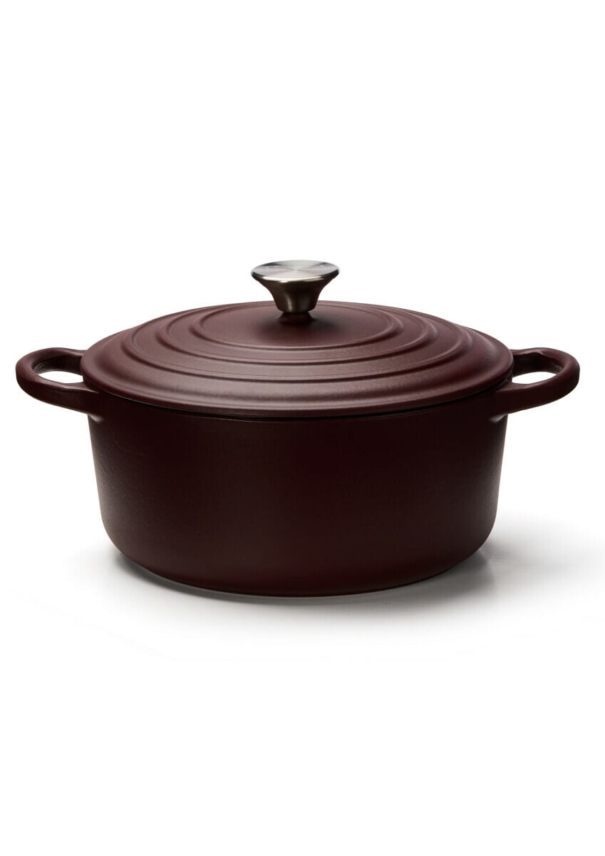 Cast Iron Pot - Dijon Bordeaux
