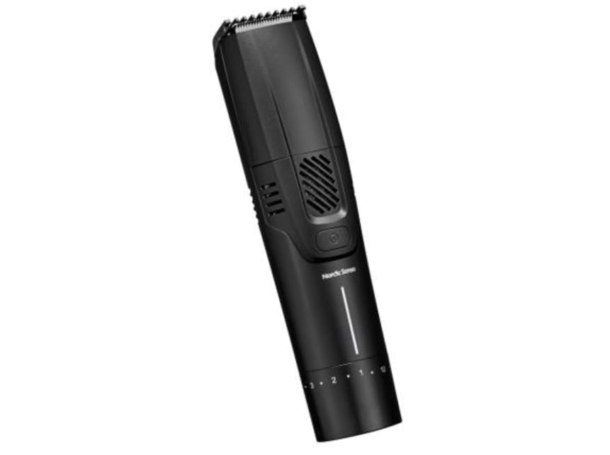 Nordic Sense Skægtrimmer med vakuum, Sort