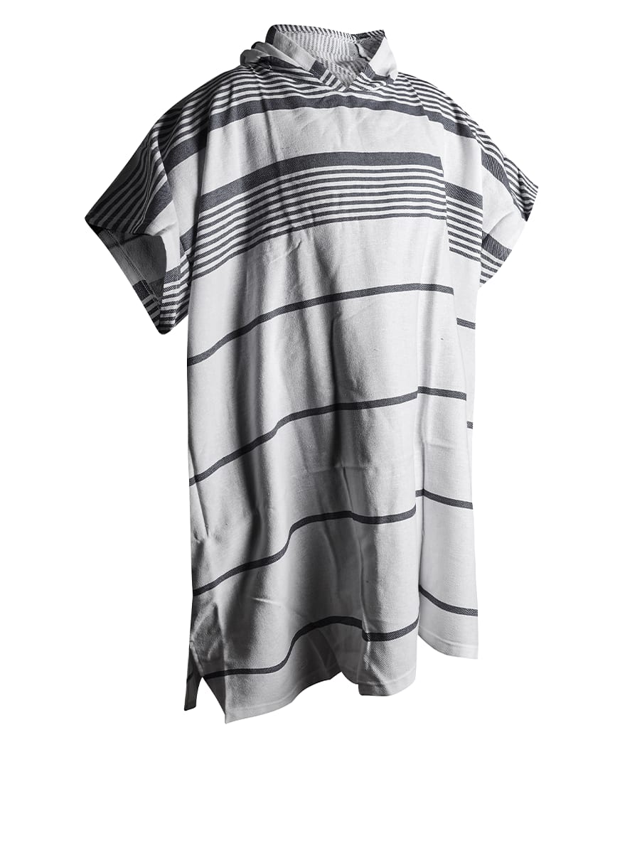 Hamam poncho i genanvendt materiale fra Maison Trique - Sort