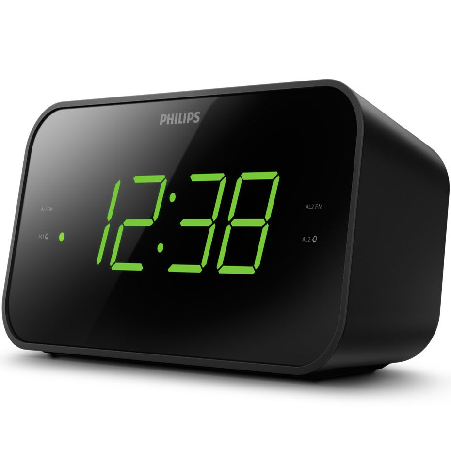 Klokkeradio FM Store cifre Bluetooth