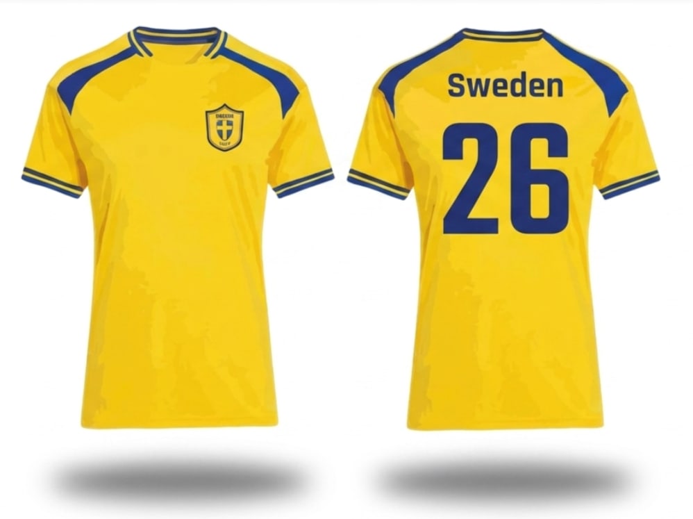 Sverigetröja med egen design