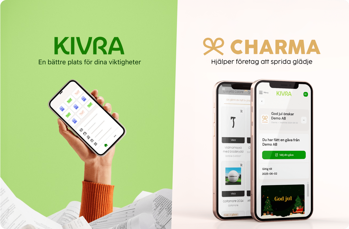 Kivra-Charma-julgåva