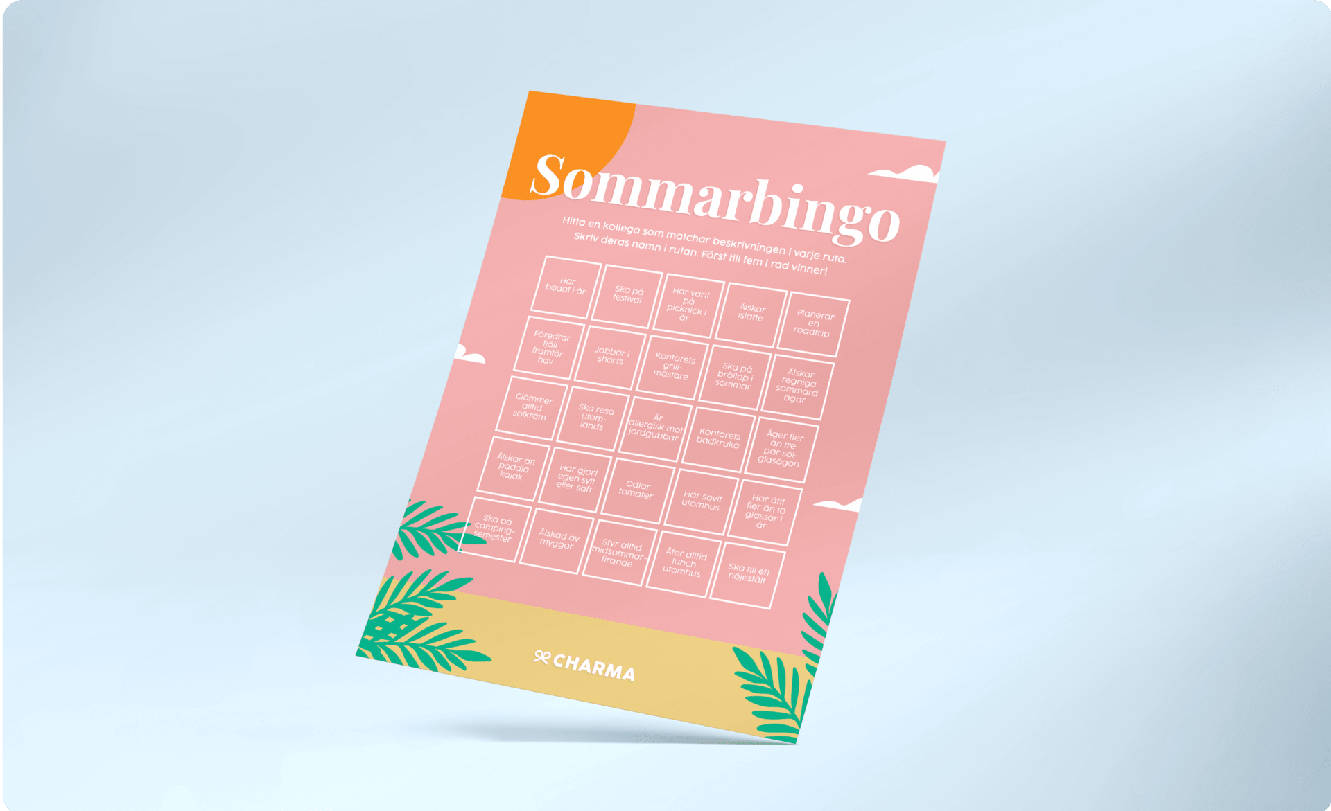 charma-sommarbingo-anställda-på-kontor
