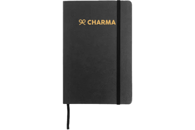 Anteckningsblock med tryck