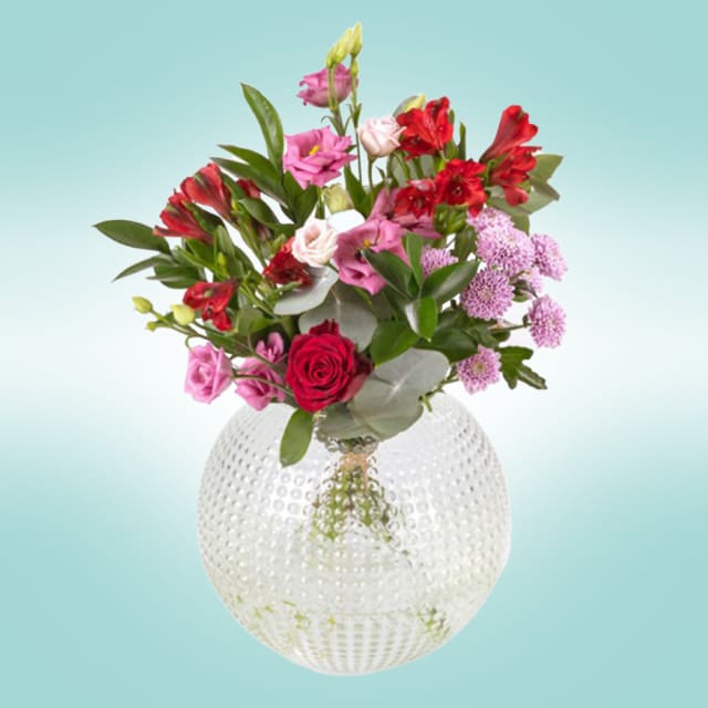 Blombukett överraska mig