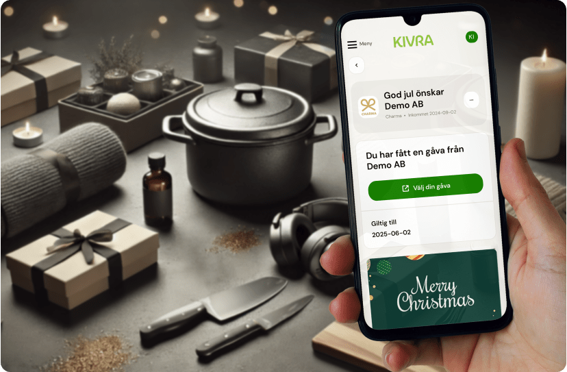 Kivra-Charma-julgåva