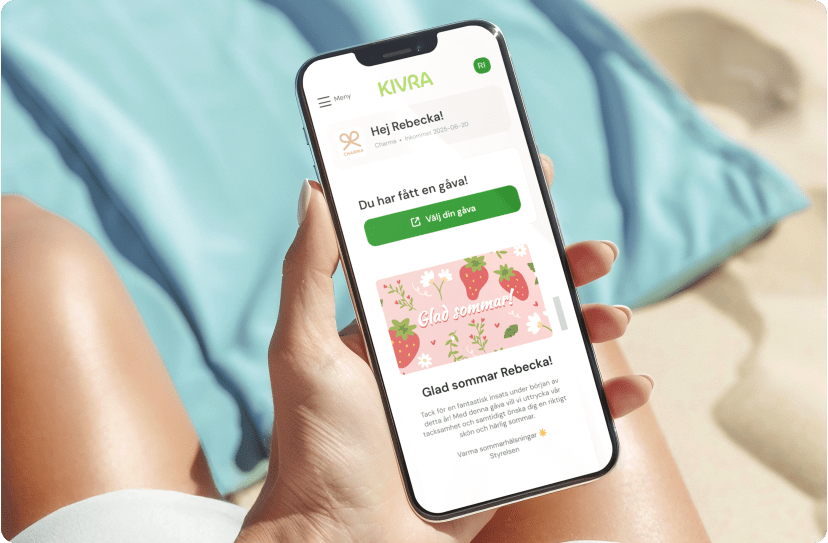 Kivra-Charma-julgåva