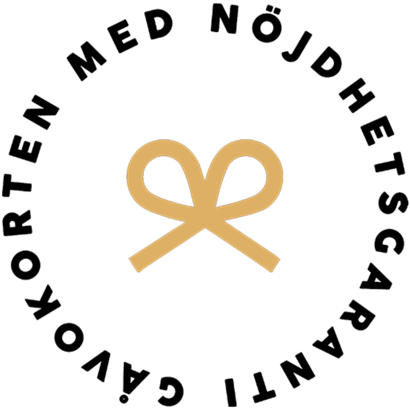 Nöjdhetsgaranti-gåvokort