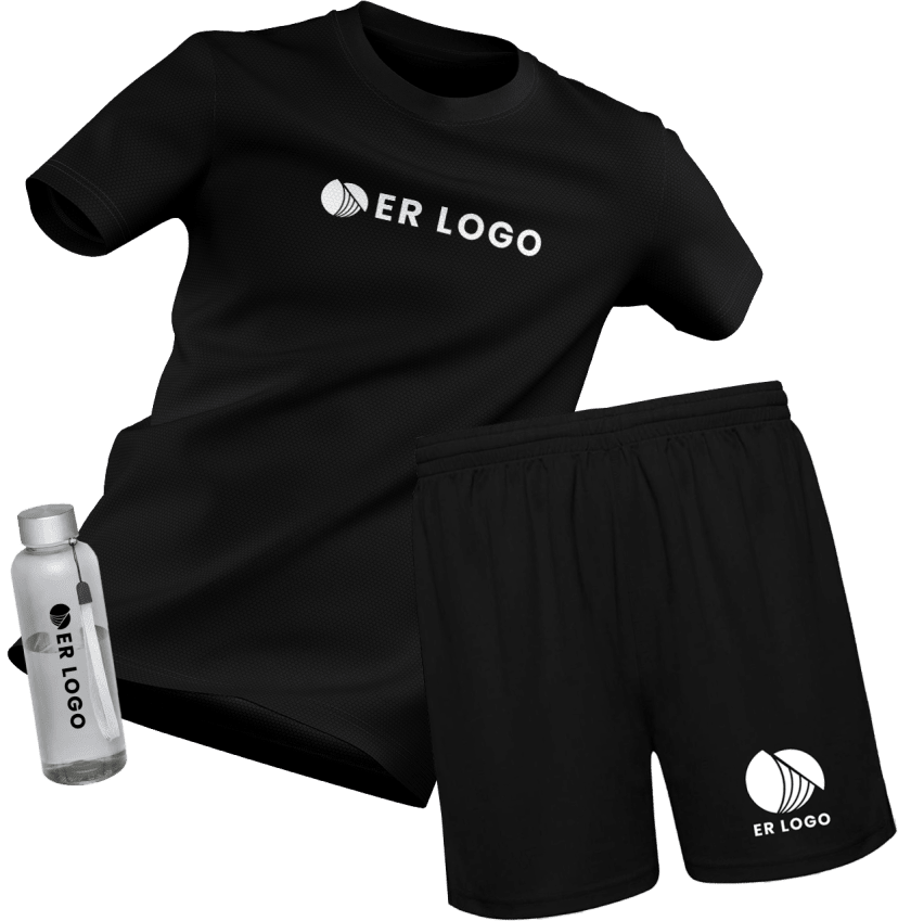 sport-tshirt-vattenflaska-shorts-med-tryck-charma