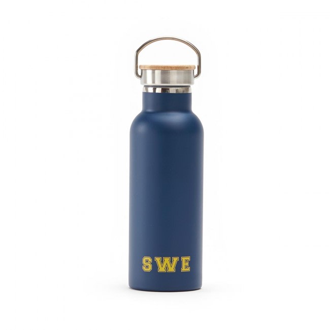 Metal Bottle Swe med logotyp, Företagsgåvor