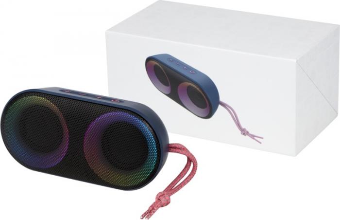 Utomhushögtalare med RGB-belysning med logotyp, Företagsgåvor