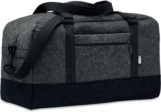 Weekend bag i RPET-filt med logotyp, Företagsgåvor
