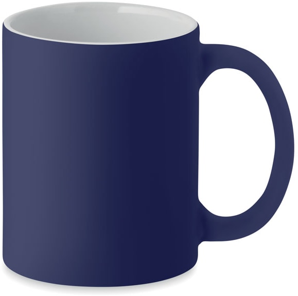 Mattfärgad keramikmugg med logotyp, Företagsgåvor