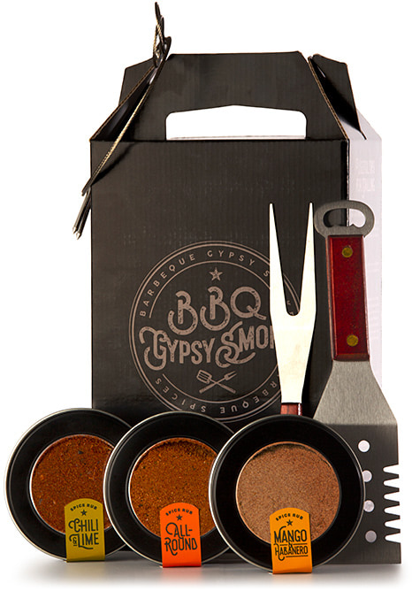 BBQ Gypsy Smoke Spice Rub Box, Företagsgåvor