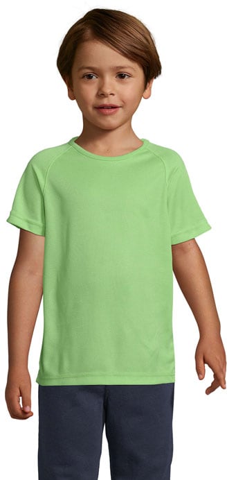 SPORTY BARN T-SHIRT 140g med logotyp, Företagsgåvor