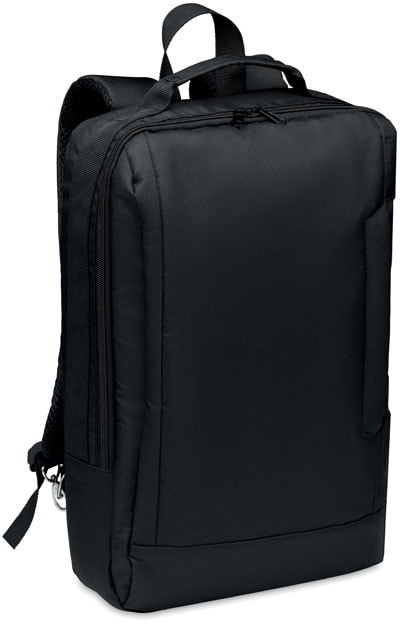 Dataryggsäck 16'' RPET 300D med logotyp, Företagsgåvor