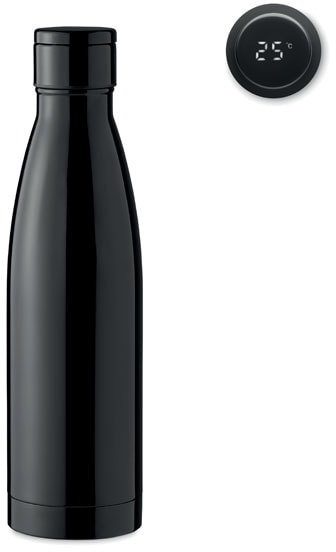 Flaska 500ml med termometer med logotyp, Företagsgåvor