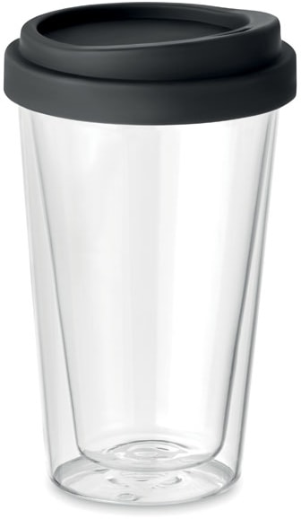 Borosilikat mugg 350ml med logotyp, Företagsgåvor