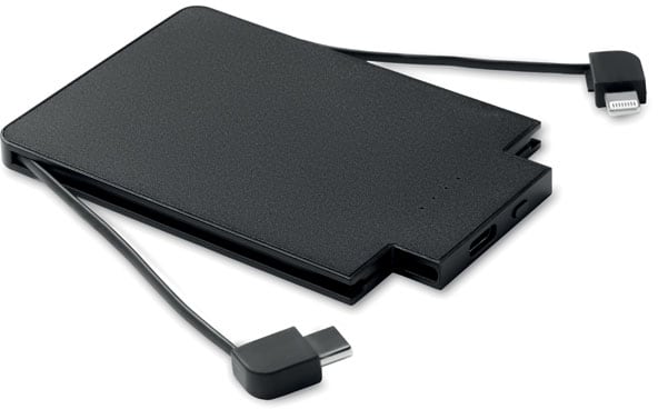 Magnetisk powerbank 2500 mAh med logotyp, Företagsgåvor