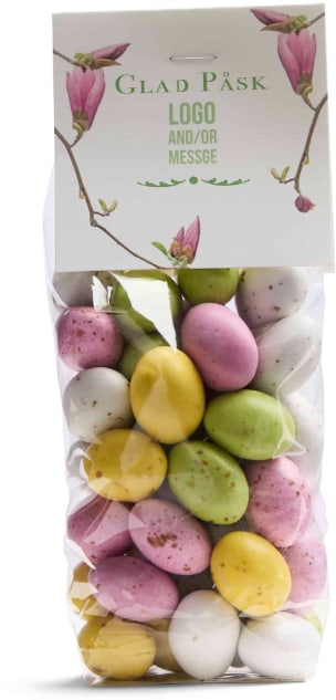 Easter Cello Bag, 150 gr med logotyp, Företagsgåvor