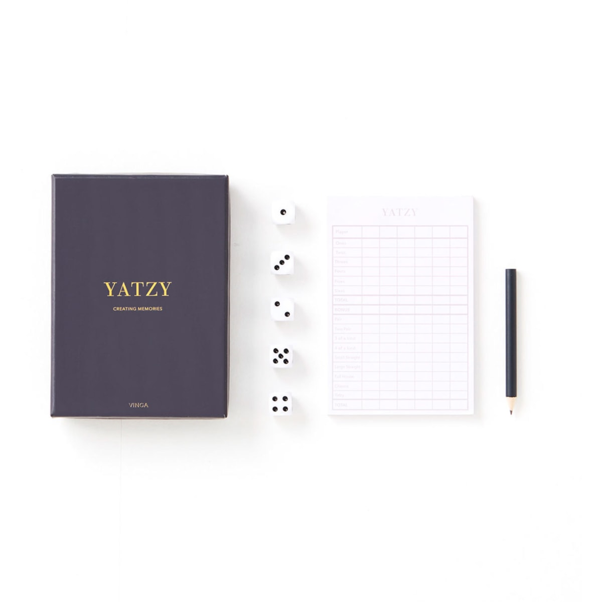 Yatzy Coffee Table - Blå med logotyp, Företagsgåvor