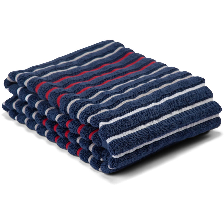 Frotté Seaside Marinblå 70x130 med logotyp, Företagsgåvor