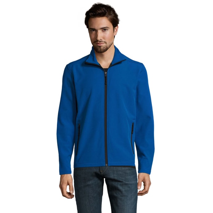 RACE Softshell jacka med logotyp, Företagsgåvor