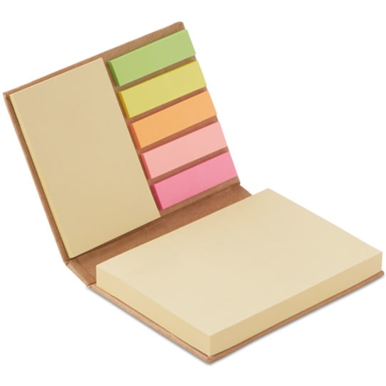 Post-it bok, A7 med logotyp, Företagsgåvor