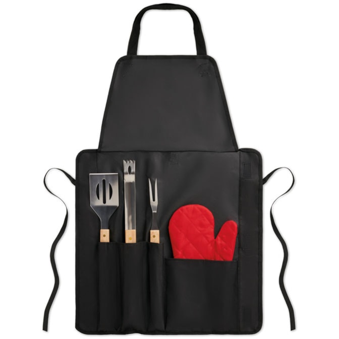 BBQ set med logotyp, Företagsgåvor