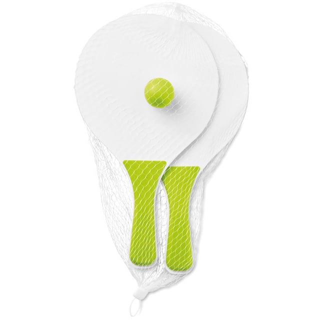 Litet strandtennis set med logotyp, Företagsgåvor