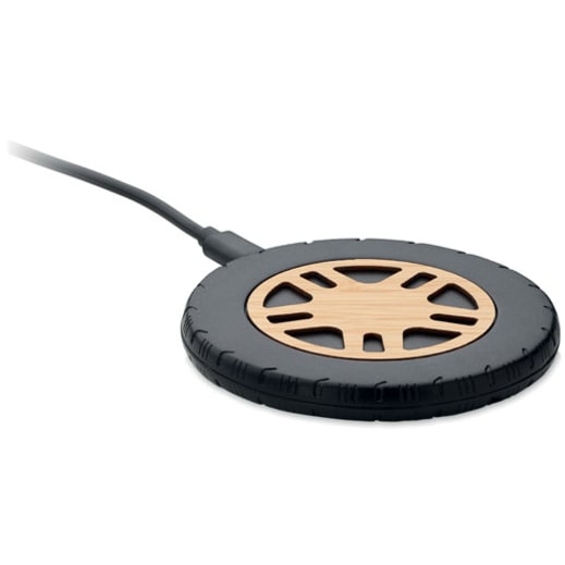 Trådlös laddare 15W med logotyp, Företagsgåvor