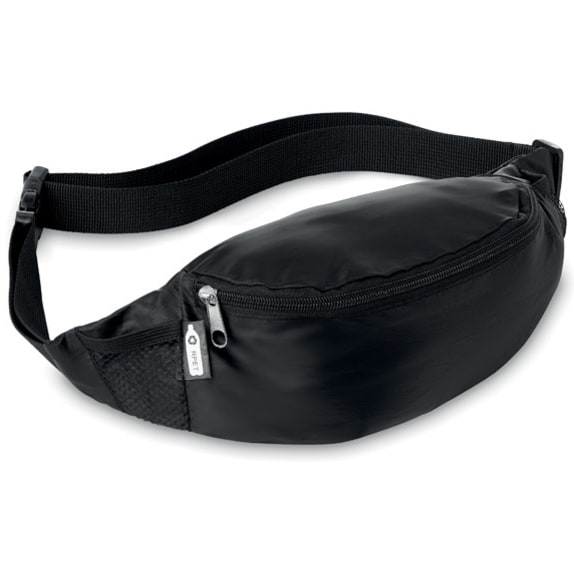 Midjeväska i 210D RPET med logotyp, Företagsgåvor