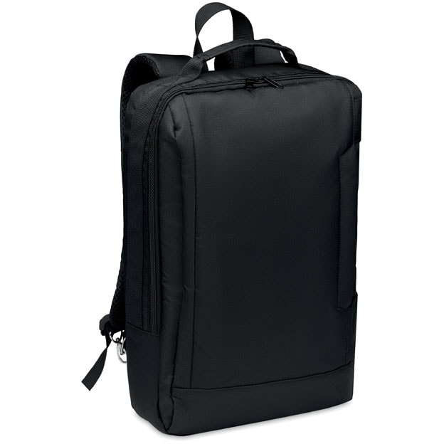 Dataryggsäck 16'' RPET 300D med logotyp, Företagsgåvor