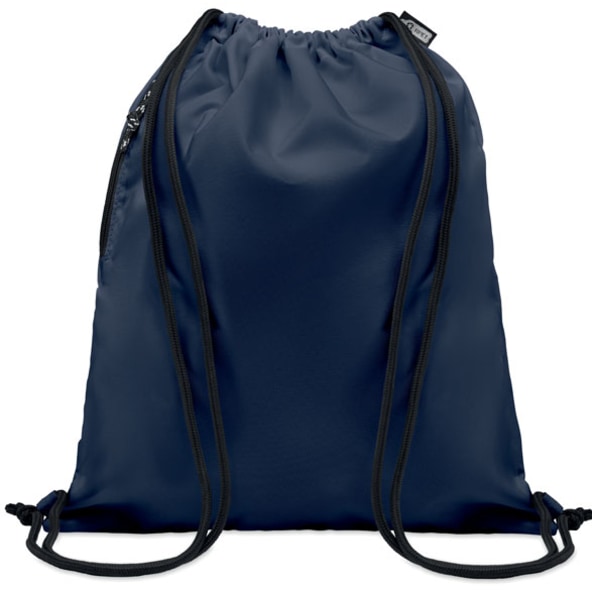 Stor gymnastikpåse 300D RPET med logotyp, Företagsgåvor