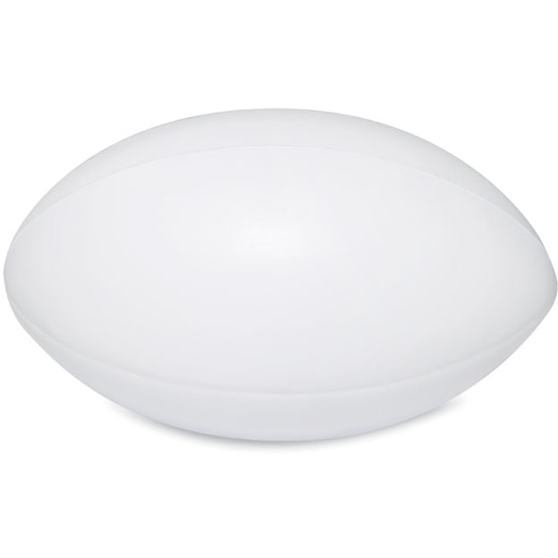 Anti-stress PU rugby boll med logotyp, Företagsgåvor
