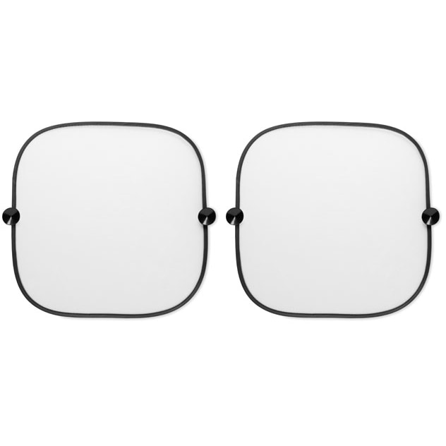 Set 2 pack bil solskydd med logotyp, Företagsgåvor