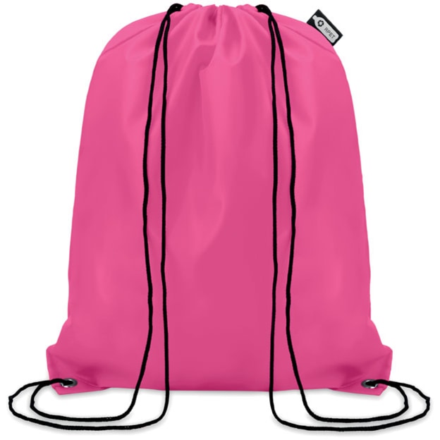 Gymnastik kasse i 190T RPET med logotyp, Företagsgåvor