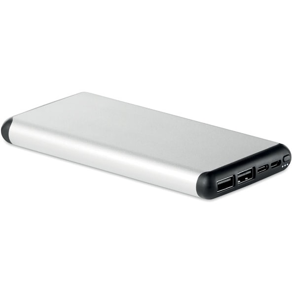 Powerbank trådlös 10.000mAh med logotyp, Företagsgåvor