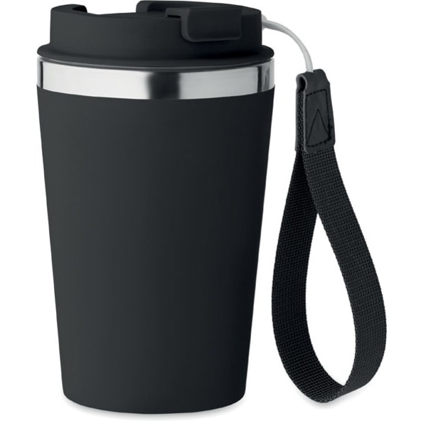 Dubbelväggig mugg 350 ml med logotyp, Företagsgåvor