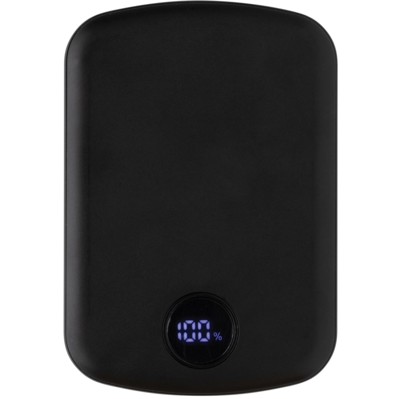 MagBoost 5.000mAh magnetisk powerbank, RCS återvunnen plast med logotyp, Företagsgåvor