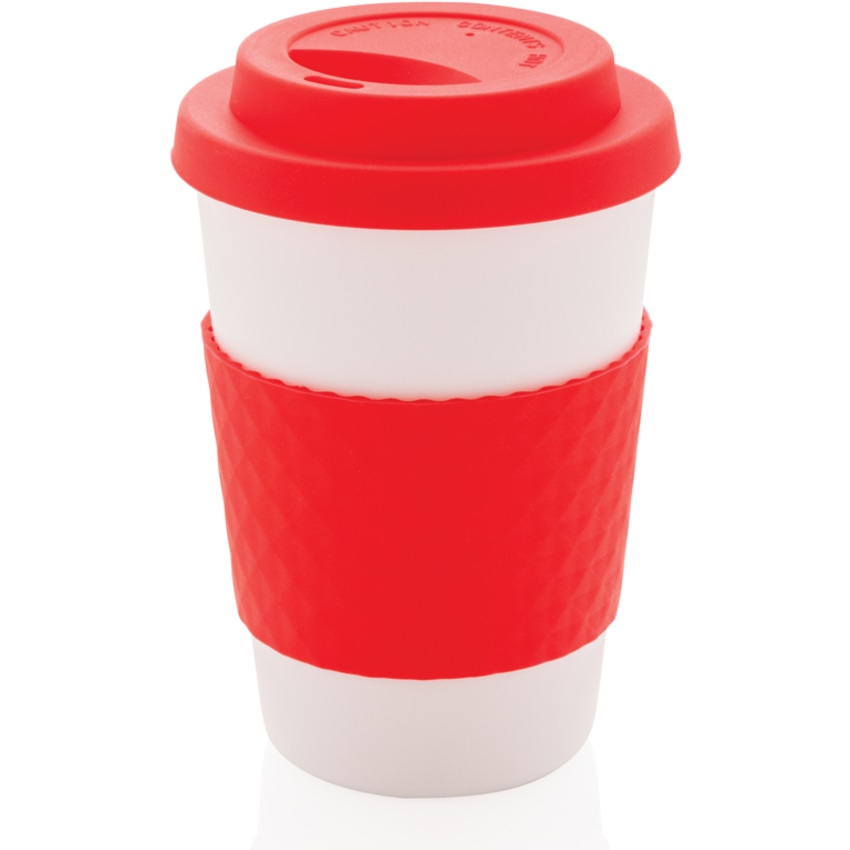 Återanvändningsbar kaffemugg 270ml med logotyp, Företagsgåvor