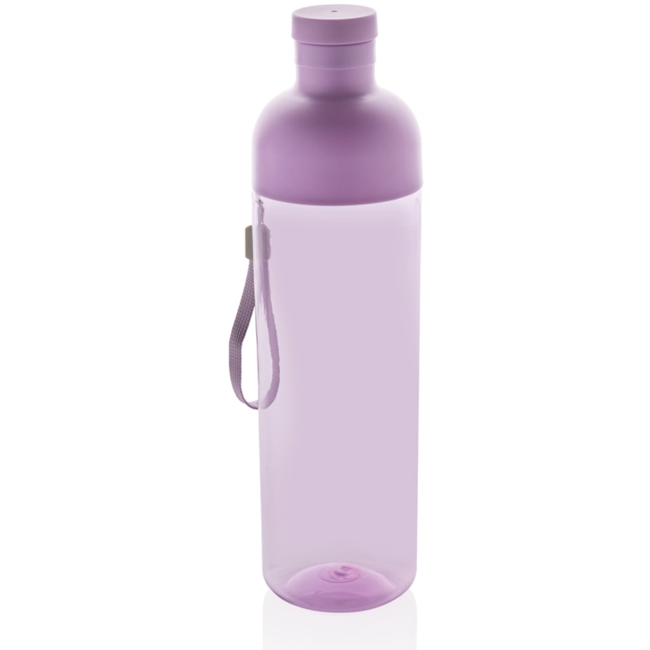 Impact läckagesäker vattenflaska 600ml RCS återvunnen PET med logotyp, Företagsgåvor