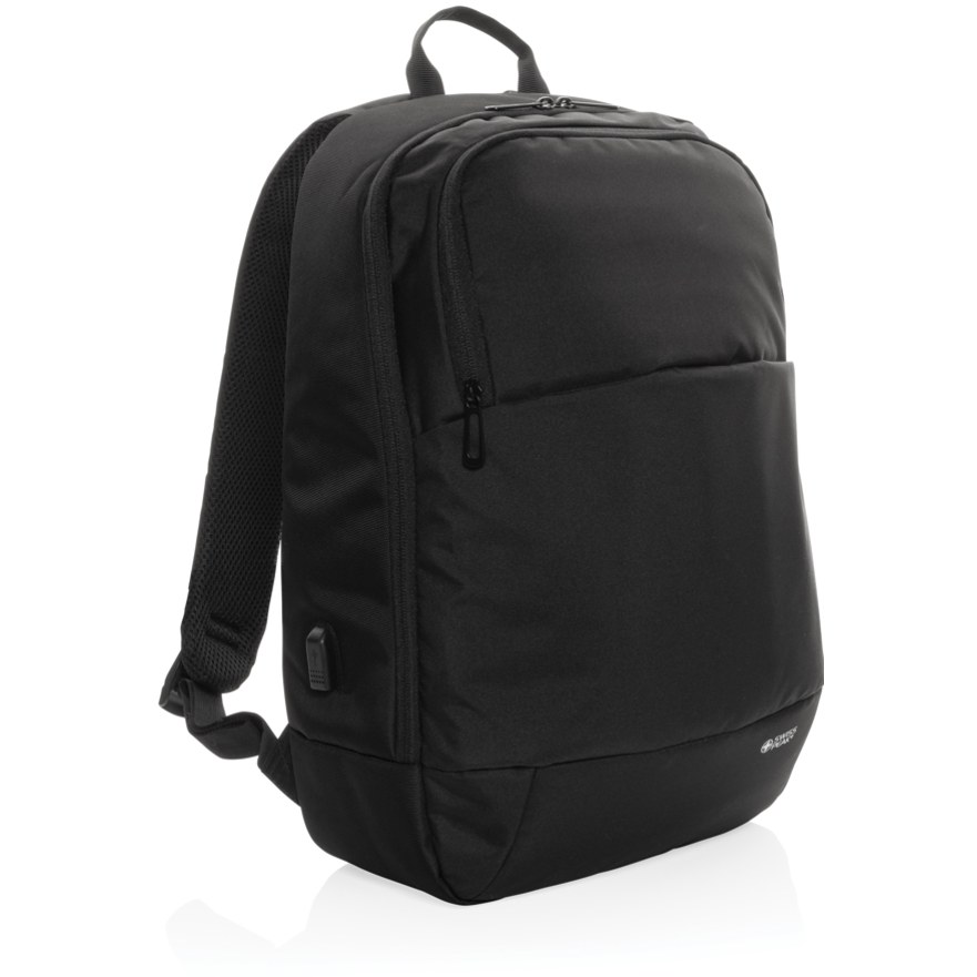 Swiss Peak AWARE modern 15.6" laptopryggsäck med logotyp, Företagsgåvor