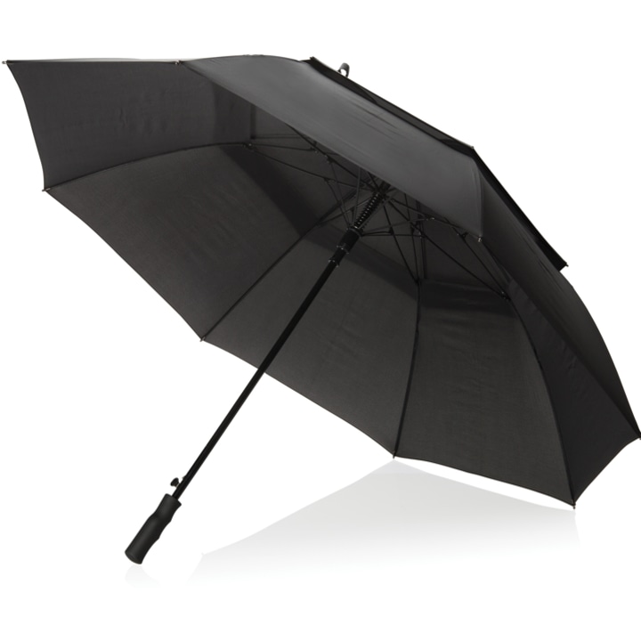 Swiss Peak AWARE Tornado 30" storm-paraply med logotyp, Företagsgåvor
