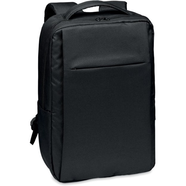 Dataryggsäck 16'' RPET 300D med logotyp, Företagsgåvor