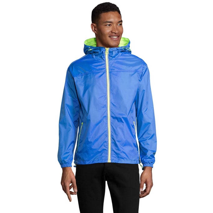 SKATE FODRAD VINDJACKA med logotyp, Företagsgåvor