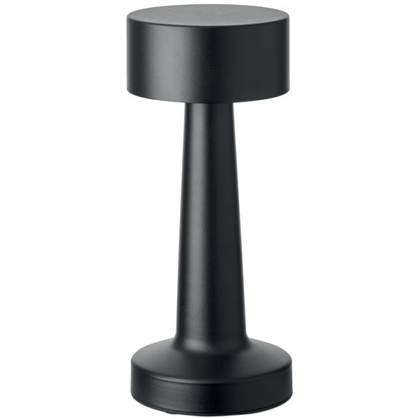 Uppladdningsbar bordslampa i järn med logotyp, Företagsgåvor