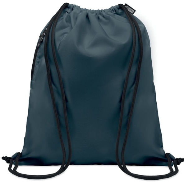 Stor gymnastikpåse 300D RPET med logotyp, Företagsgåvor